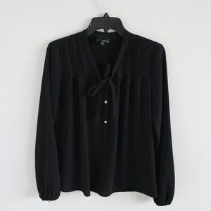 Anthropologie Greylin Black Blouse